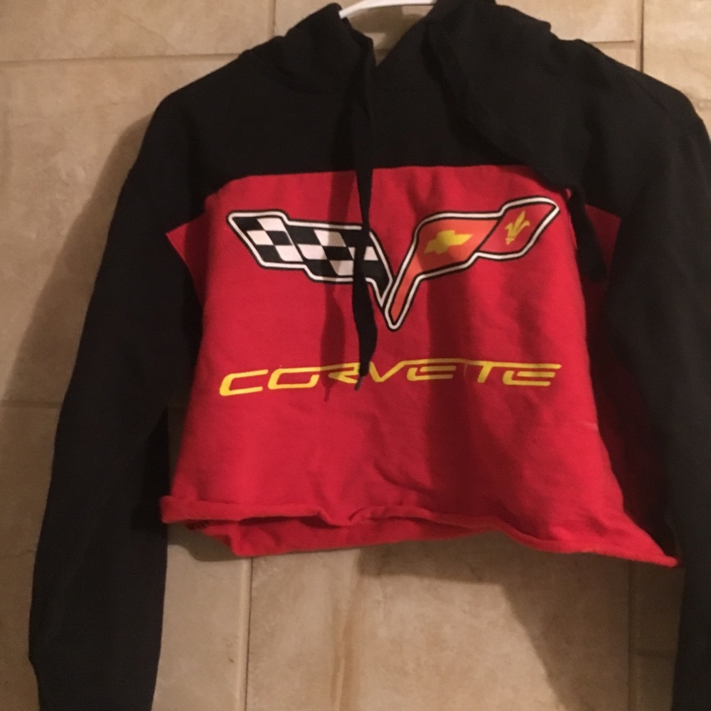 Cropped hoodie